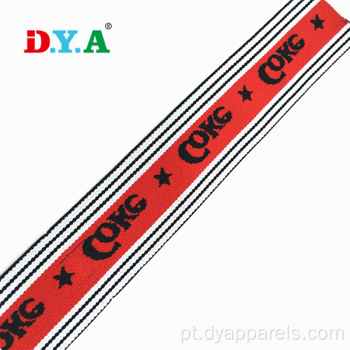 Jacquard Nylon Stripe Elastic para roupas íntimas